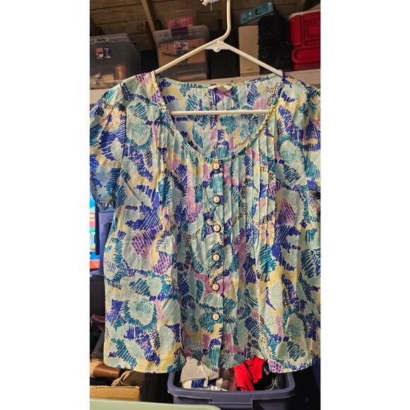 I Love H81 Floral Top - Picture 3 of 3